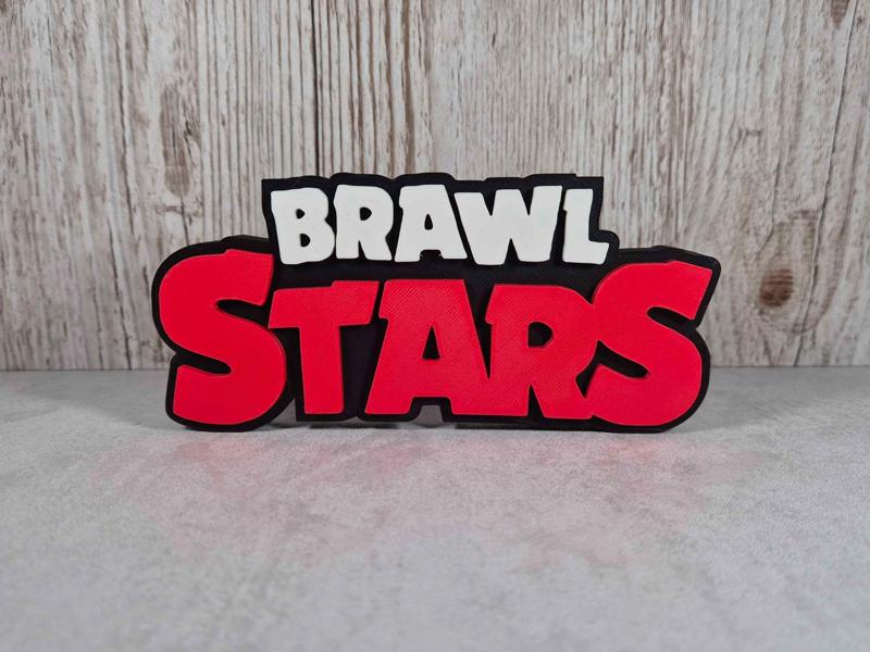 3d brawl stars Logo – Customize Your Gaming Space