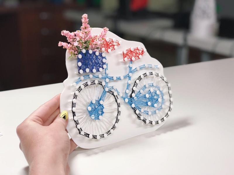 Make String Art Simple | New Way To Make String Art - in SelfCAD