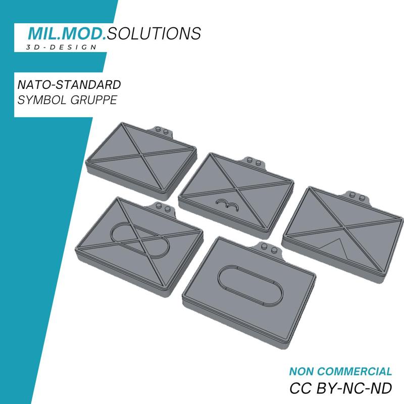 NATO standard symbols troops Bundeswehr