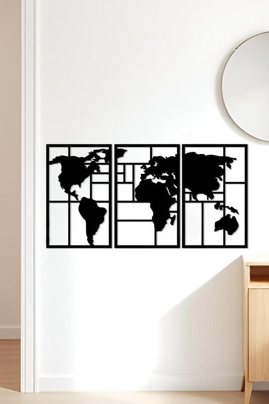 Map Wall Art, Wall Decor, Home Decor