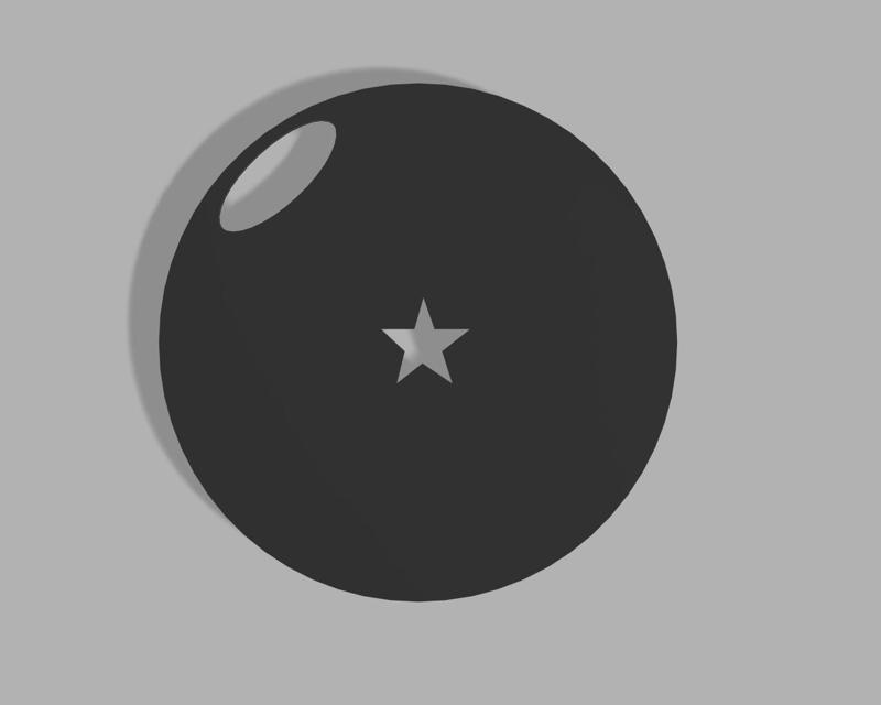 Dragon ball (One Star) || Dragon Ball (One Star) Wall art