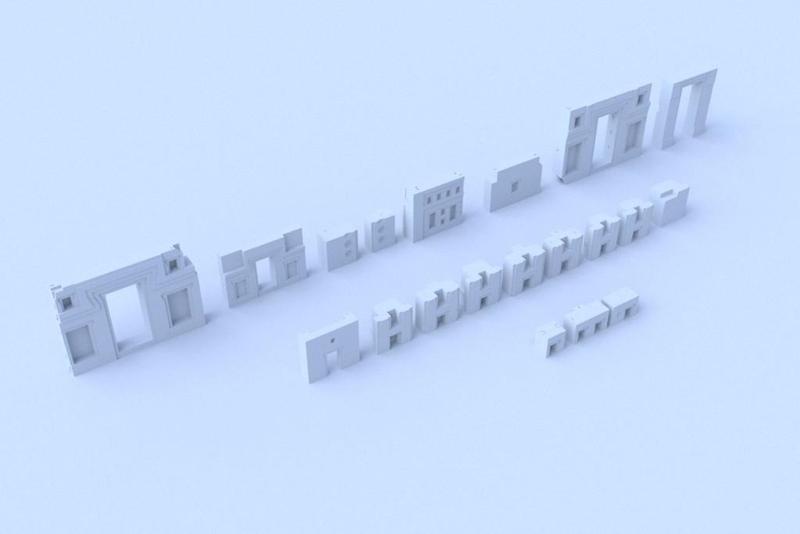 Some pumapunku andesite blocks