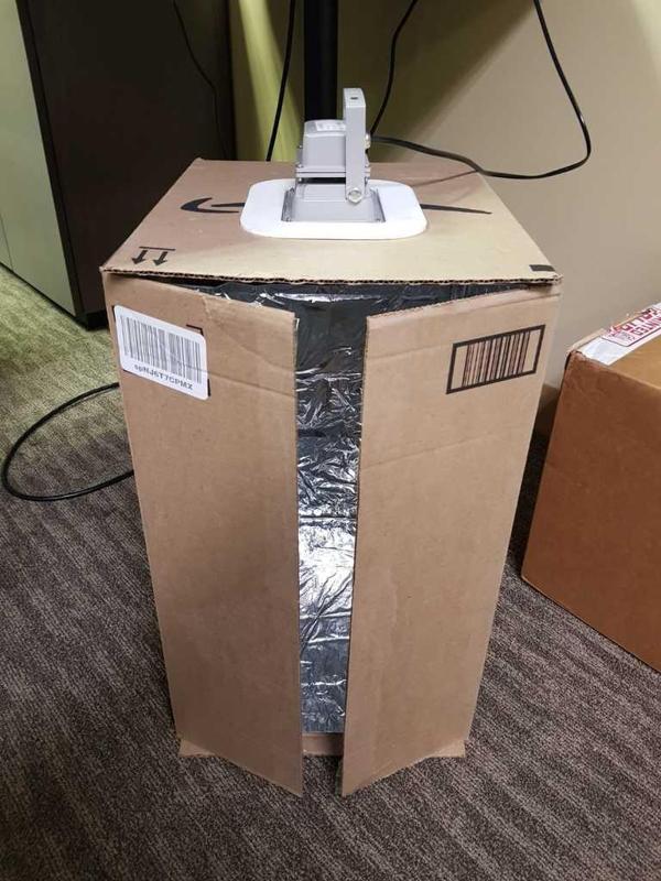 UV Cure Cardboard Box