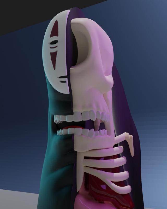 Kaonashi Faceless X-Ray