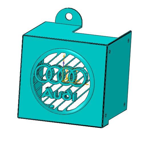 Audi-Theme Ender3Guard V2: Precision Fan Cover