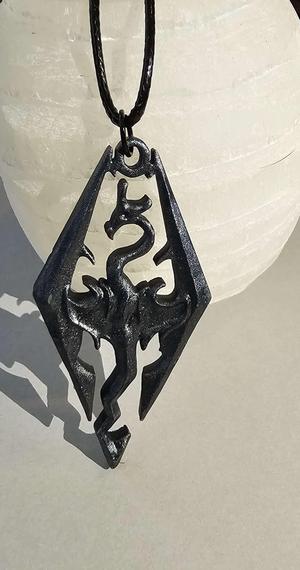 Skyrim Dragon Pendant