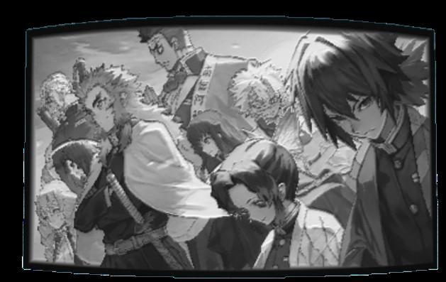 Hashira pillars - Kimetsu no Yaiba litophane HD ready to print