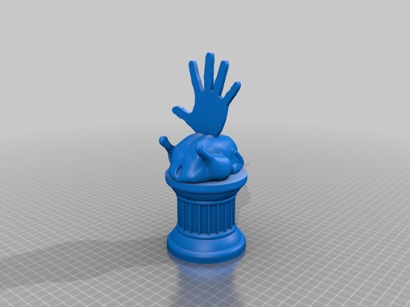 Hand Turkey Trophy