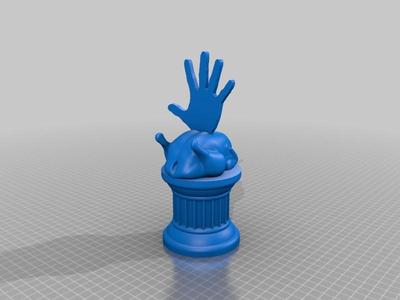 Hand Turkey Trophy