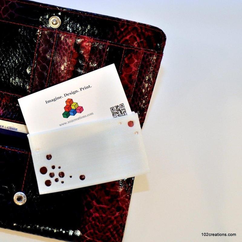 Portable Business Card Holder