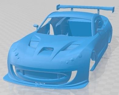 Ginetta G55 GT4 Cup 2011 Printable Body Car