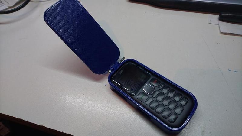 Telstra ZTE T303 Case with flip lid.