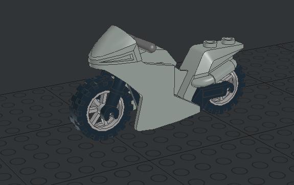 LEGO Sport Bike Top 18895 Motorbike Motorcycle