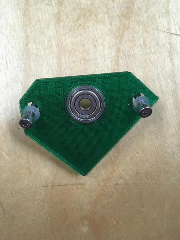 X-Axis Bearing Supported Motor Mount