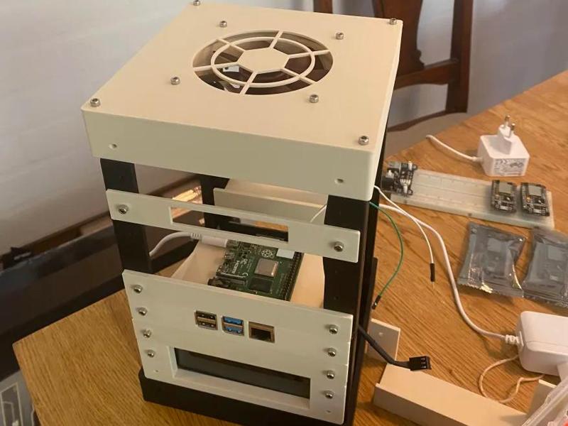 Microlab top fan cover for 12 cm fans