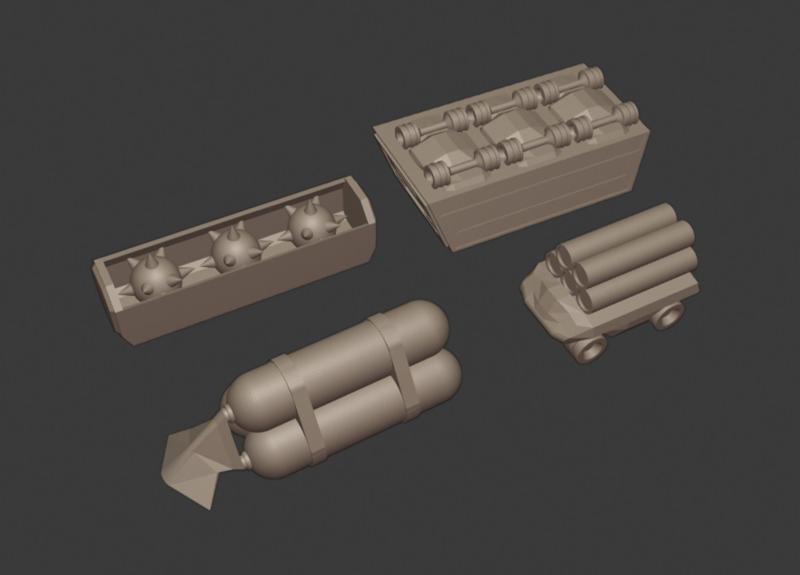 Gaslands Drop Weapon Two Set