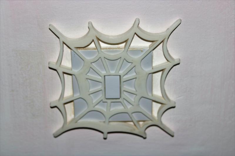 Spider web Light switch cover