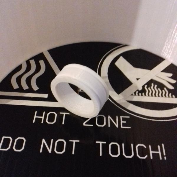 Ring Engraved Lines - Size 7