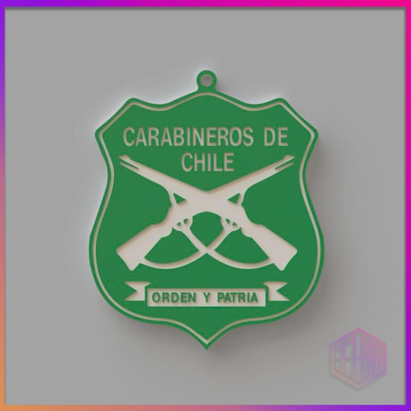 CARABINEROS DE CHILE KEY CHAIN