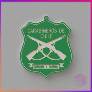 CARABINEROS DE CHILE KEY CHAIN