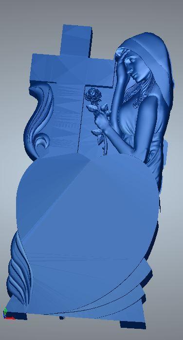 Tombstone 3D stl