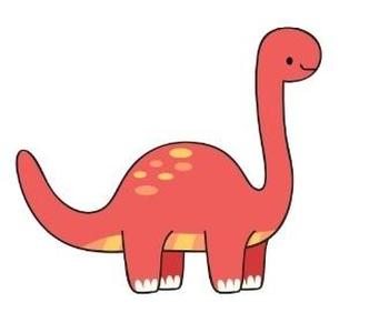 cookie cutter - Diplodocus Dinosaur