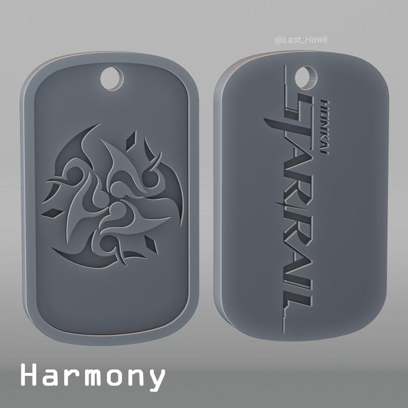 Harmony dogtag Honkai Star Rail