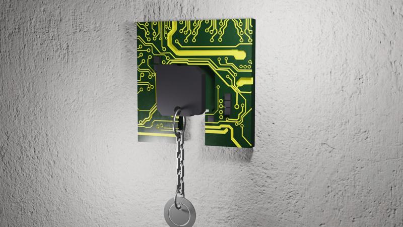 Key ring and key holder