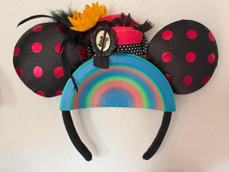 Disney mouse ear wall display holder