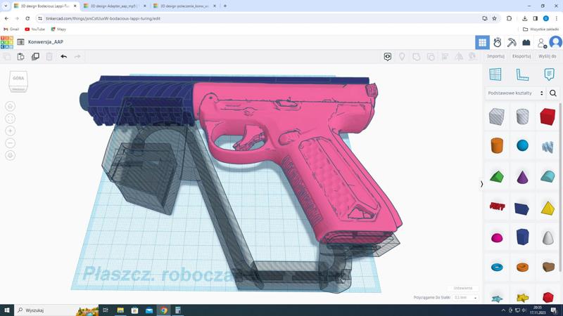AAP-01 Convesion to SMG UPGRADED VERSION!!! (mp5 mag front)