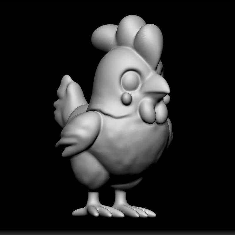 Rooster toon - toon Rooster cute - funny Rooster - rooster toy