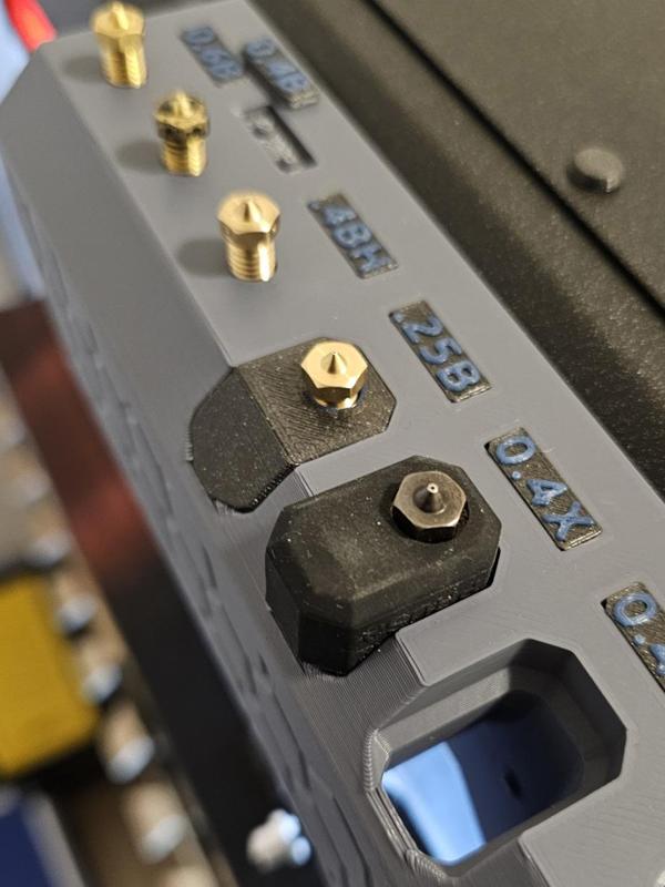 Prusa Enclosure MK4 Hotend Holder - Nozzle Adapter / Plug