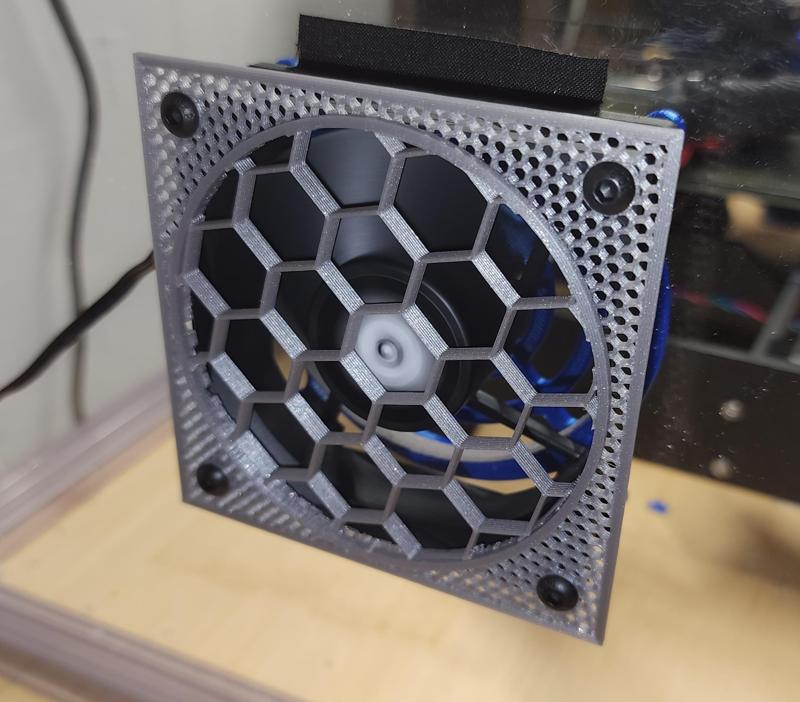 80mm Fan Cover - 7 infill themes for high flow, low profile