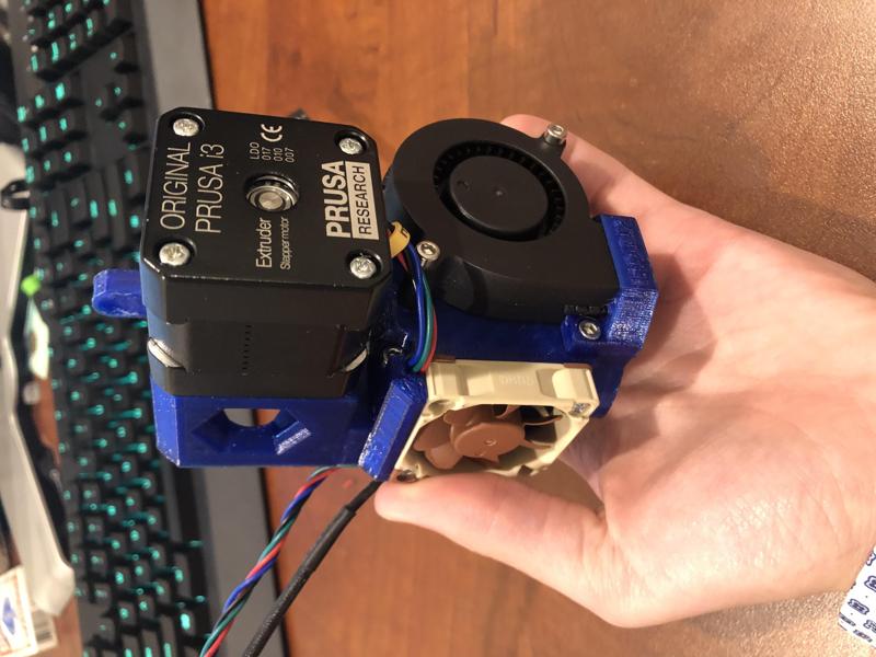 Prusa i3 MK 2/2s/3 Swappable Extruder 3mm Version