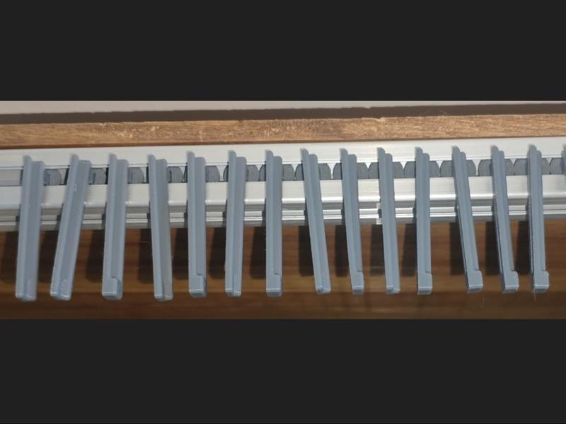 Aluminum Profile Curtain Hooks