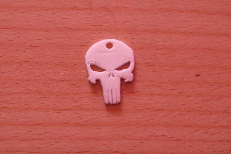 Punisher Keychain