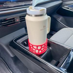 Car Cup Holder Adapter with Voronoi Top | 3D PRINTABLE FILE | Fits 64oz Stanley Tumble