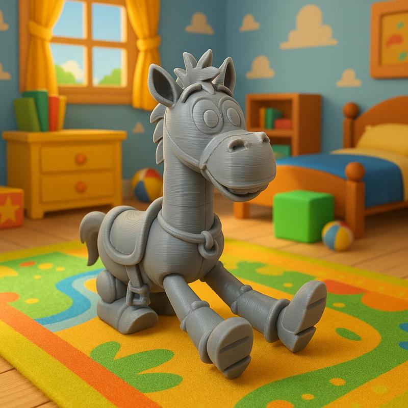 Funny Bullseye Horse