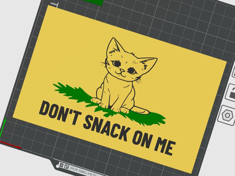 Don't Snack On Me!  Harris 2024!