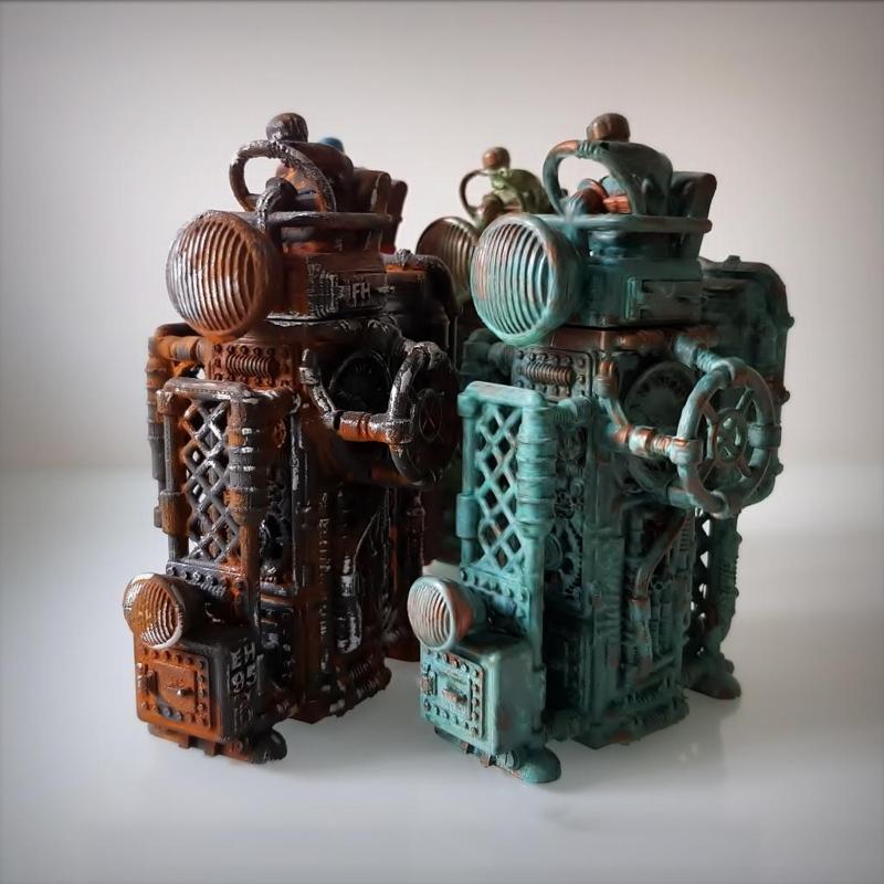 steampunk carrier Box