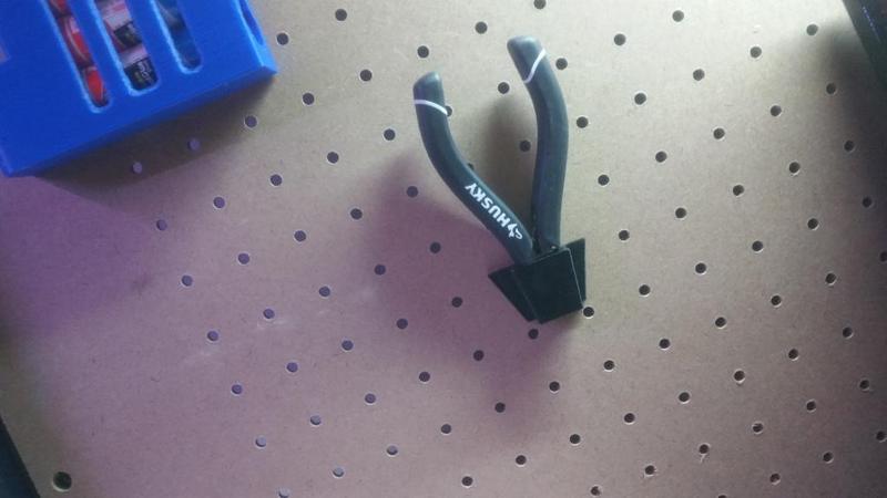 Filament Cutter Pegboard Holder