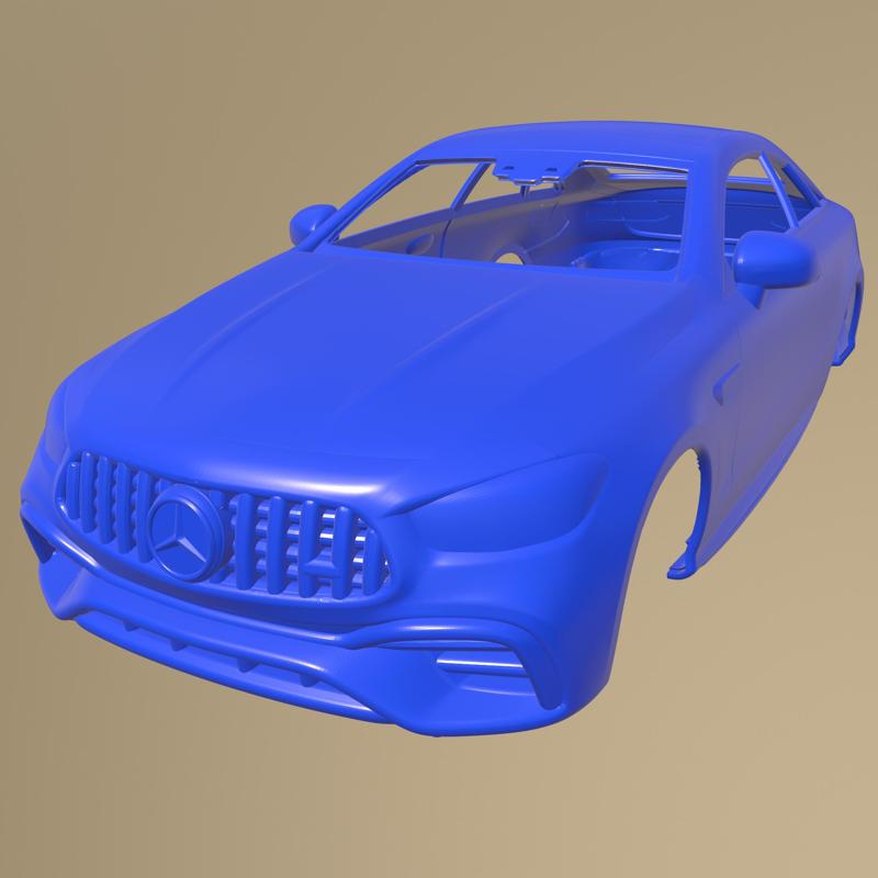 Mercedes Benz E63 Coupe Amg 2021 PRINTABLE CAR BODY
