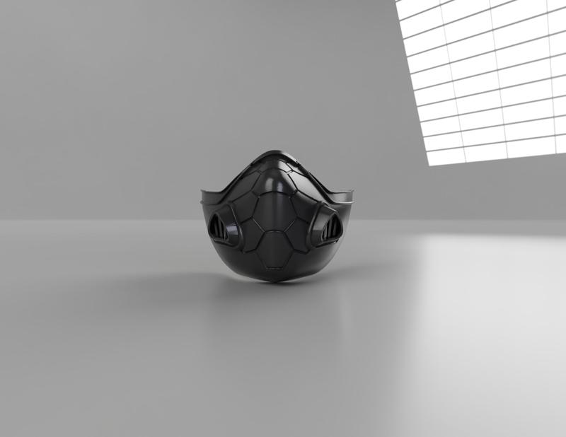 Viper Valorant Mask with Functional Ventilators - 3D Printable