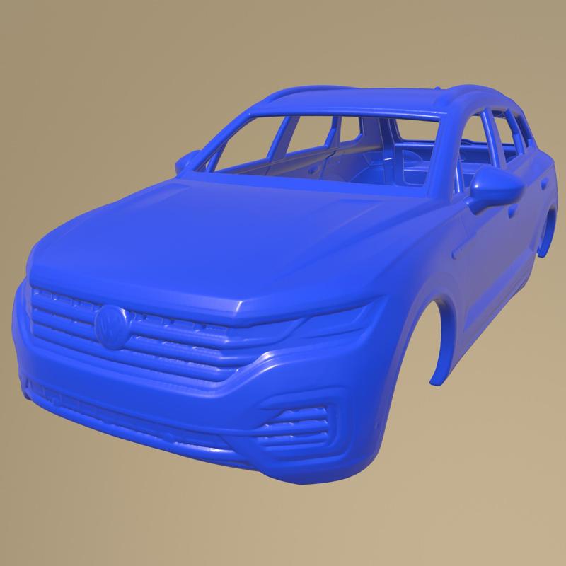 Volkswagen Touareg 2019 PRINTABLE CAR BODY
