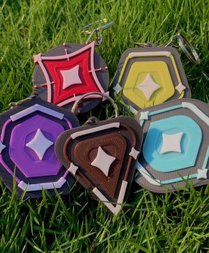 Valorant Rangos keychain