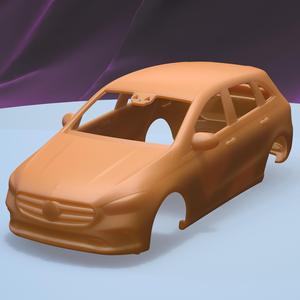 MERCEDES BENZ B-CLASS 2019  (1/24) printable car body