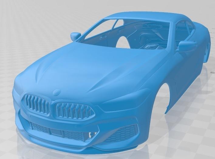 BMW 8 Series G14 Convertible M850i 2019 Printable Body Car