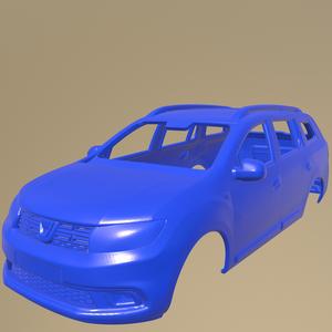 dacia logan mcv 2019 PRINTABLE CAR BODY