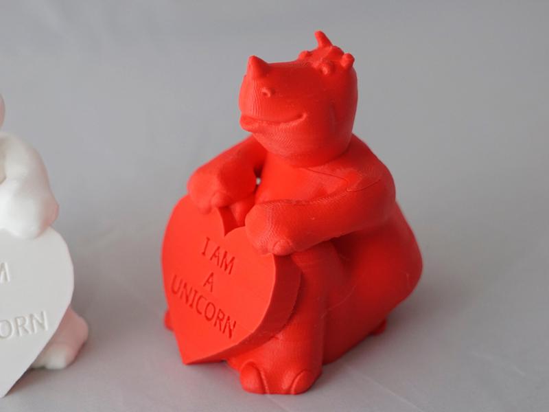 "I Am A Unicorn" Rhino Statue