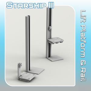 Lift Platform and Rail